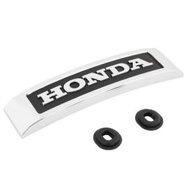 Kijima Bike Parts Emblem Honda Genuine Logo L 185mm + Bush x2 Silver Z9-14-040