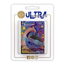 my-booster SWSH045-FR25-UB-SV111 Lokhlass VMAX (Lapras VMAX) SV111/SV122 Dazzling Secret Full Art Myboost X Epée et Bouclier, 4.5 Destinées Radieuses, Box of 10 French Pokémon Cards