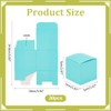 PH PandaHall 30pcs Mini Gift Boxes Blue Paper Boxes Small