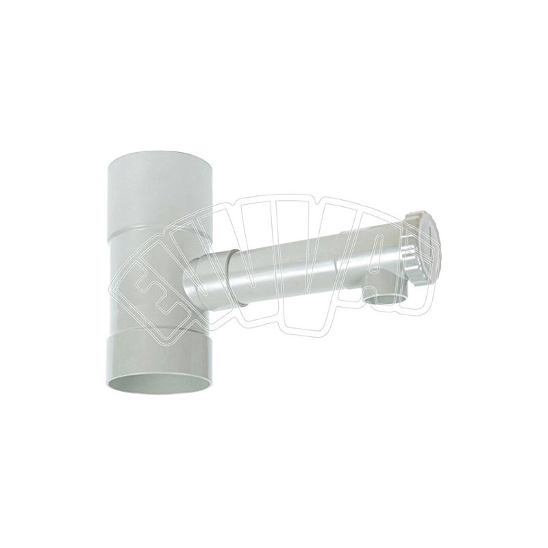 RIBIMEX Ribiland 03669 Rain Water Collector - Grey, 80 mm