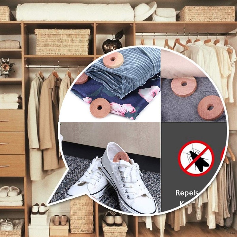 Cedar Space Cedar Blocks for Clothes Storage 100% Natural Aromatic