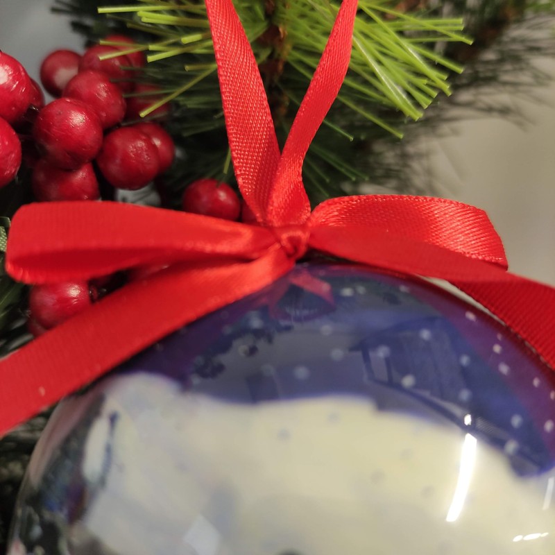 Sheep Christmas Bauble by Thomas Joseph - Ornament Ball Tree