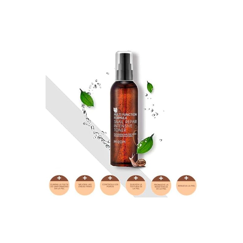 Mizon Snail Repair Intensive Toner Tónico Facial Hidratante Baba Caracol