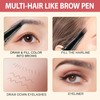 LAVONE Eyebrow Pen, 2-in-1 Eyebrow Pencils for Women with 4