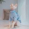 Sphynx Cats Warm Fleece Shirt Cat Turtleneck Undershirt Thermal Hairless