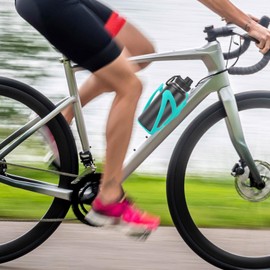 Bike Water Bottle Cage,Mountain Bike Water Bottle Holder | Drink Stand with Screws Tool, Replacement Parts Lightweight Bracket for Scooter, Exercise Road Mountain Biking