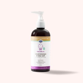 Itchy Baby Co Natural Shampoo and Body Wash 250 ml, Amber