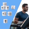 Ao Yee ZGL 2 Pieces Cross Christian Sports Tape with