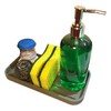 Sponge Holder Tray (2 Pack) - Kitchen Sink Organizer -