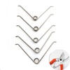 5pcs Compression Spring Stainless Steel Small Torsion Spring V Shape