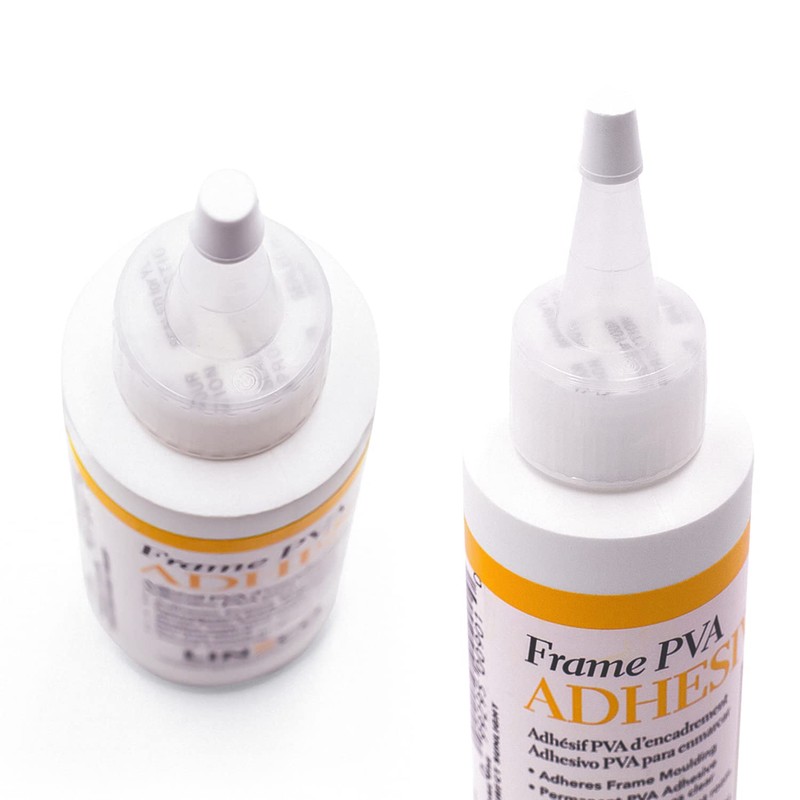LINECO PVA Adhesive, Picture Frame Glue, Adhere Wood or MDF,