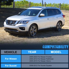 ECCPP Strut Spacers Struts Shock Absorbers Assembly Leveling Lift Kit for Nissan Frontier Leveling Lift Kit Raise Your Vehicle 2 inches Front Compatible for Nissan Frontier 2.4L 2006-2015