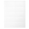 100 Pack Blank Business Card Stock Sheets for Printers, 1000