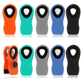 Heatunk 10-Pack Multi-Functional Chip Clips - Colorful and Durable Food Clips for Sealing Chip Bags, Bread Bags, and More - Colored