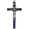 10.004.21 Blue Cross Gold Blue San Benedict 20cm Enamel with