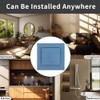 On/Off Switch, 1-Gang Blue Wall Switch, Mechanical Wall Switch 86
