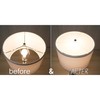 13" Round Diffuser Translucent frosted White (will Soften Light from