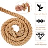 Kweetle Jute Rope 3/4 Inch x 100 FT, Hemp Rope