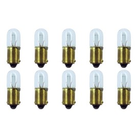 CEC Industries #756 Bulbs, 14 V, 1.12 W, BA9s Base, T-3.25 shape (Box of 10)
