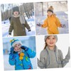 Ipetboom 3pcs Lost Lanyard Strap for Mittens Reusable Nylon Glove