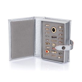 Little Little Book Of Rings Storage - Small Silver by Little Book Of