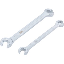 BGS 1755 | Double Ring Spanner Set, open Type | 10 x 11 / 12 x 13 mm | 2 pcs.