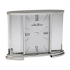 Seth Thomas TSI006060 Table Clock Silver W/Roman Numerals & Glass