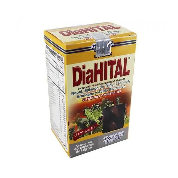 GN+VIDA TBS. DIAHITAL C 60 C NOPALSALVADO DE TRIGOLECHUGAARANDANO Y