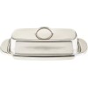 Norpro Stainless Steel Double Covered Butter Dish 7.5"L x 4"W