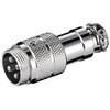 Wentronic 11681 microphone connector 4-pin MIC 4 Silver