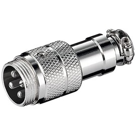 Wentronic 11681 microphone connector 4-pin MIC 4 Silver