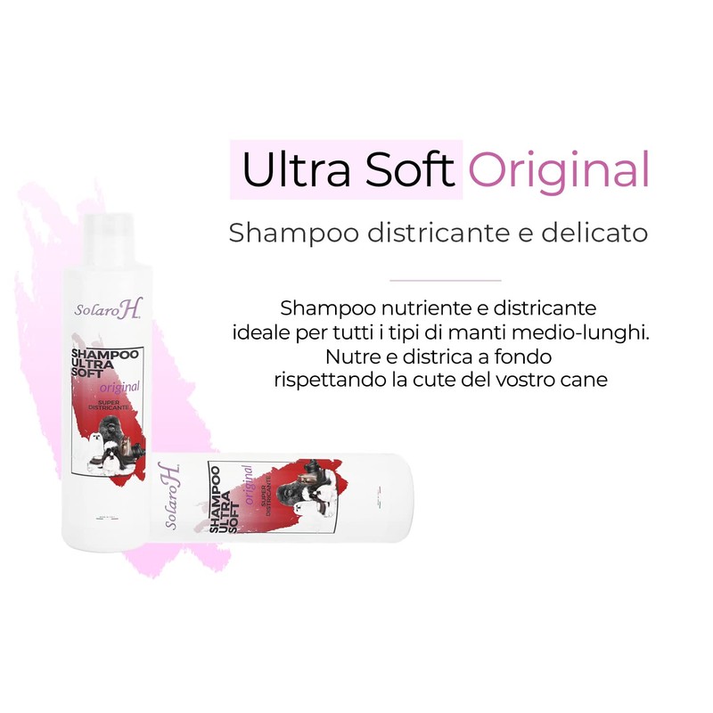 Solaro H Shampoo Ultra Soft 250 ml Detangler Nourishing and