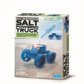 4M Salt Powered Truck - Science and Technololgy Kit, Build an EcoTruck, Powered by Salt Water, STEM Kit for Boys and Girls 8-14 Years