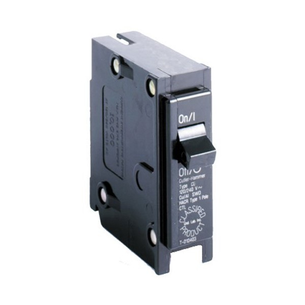 Eaton Corporation CL130CS Single Pole Ul Classified Replacement Breaker, 120V, 30-Amp