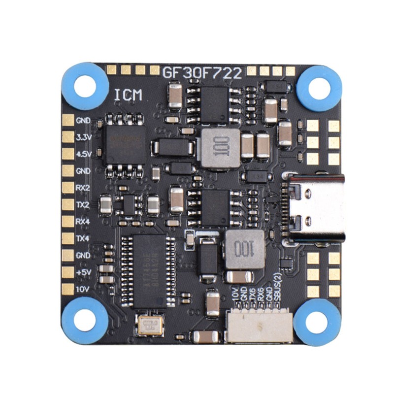 JHEMCU GF30F722-ICM F722 F7 HD Baro OSD 5V 10V Dual