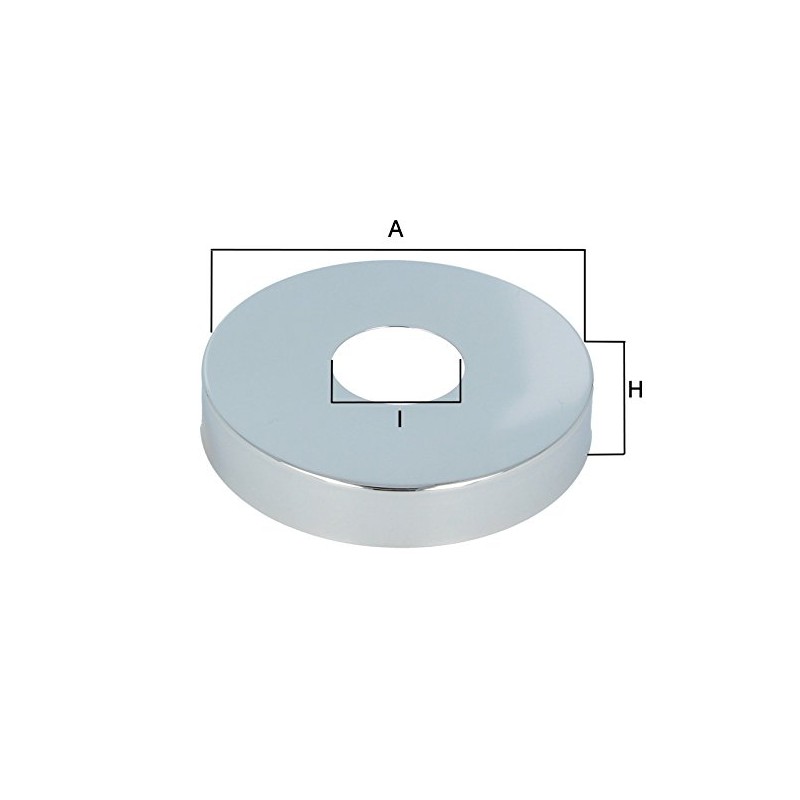 'Tecuro HAHNROSETTE (3/4), Ø 27 mm x 67 mm x