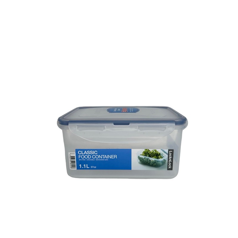Lock & Lock Rectangular Box 1.1L Food Storage Container –