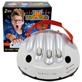 OUKEYI Micro Electric Shock Lie Detector, Shocking Liar Party Game Interesting True or Dare Game Lie Detector Joke Toys Polygraph Entertainment Shock Game