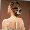 OHPHCALL Elegant Acetate Hair Clip Grip Claw Clips for Women