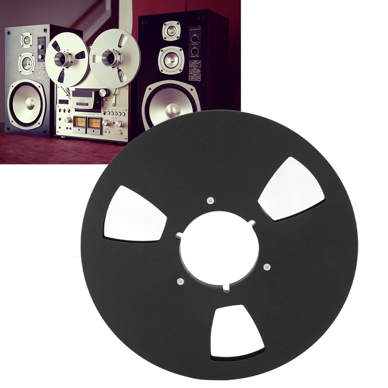 1/4 10.5 Inch Empty Tape Reel 3 Holes Universal Sound