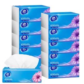 VINDA Ultra Strong 3-Ply Soft White Facial Tissues Pack (12 Packs x 100 Sheets)
