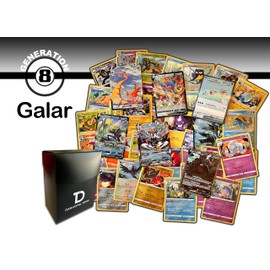 Galar Generation 8 TCG Random Assortment Bundle || Guaranteed Ultra Rare + 20 Random Cards + Dan123yal Deck Box