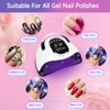 280W UV LED Nail Lamp, Fast Nail Curing Lamps for