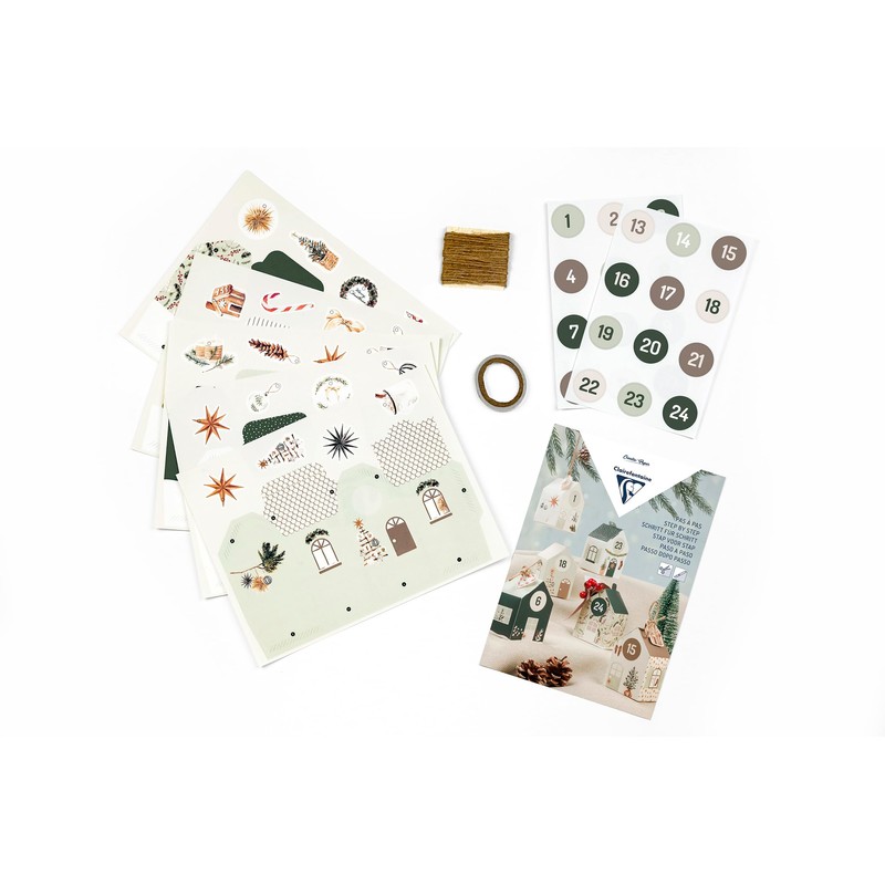 Clairefontaine 97715C - Discovery Kit - Advent Calendar 24 Small
