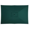 YOUGE OUTDOOR 6.5X10FT Rectangular Patio Umbrella Replacement Canopy Outdoor Garden