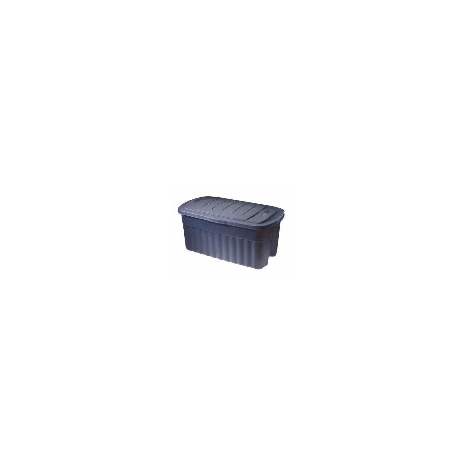 Rubbermaid Roughneck Tote Storage Container, 40-Gallon, Dark Indigo ...