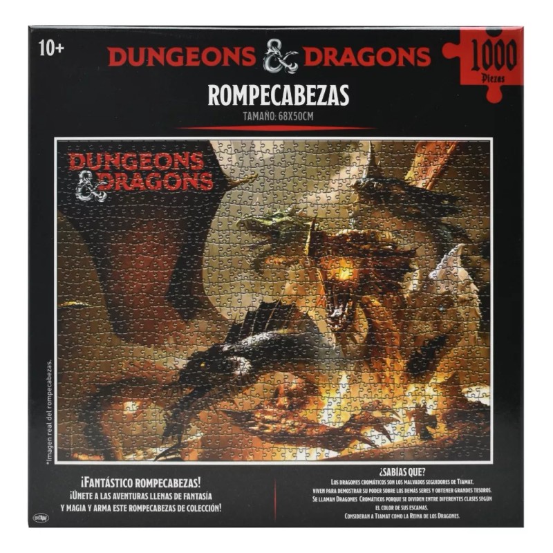 Novelty Dungeons And Dragons Rompecabezas 1000pz Novelty