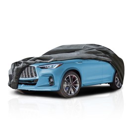 5 Layer Car Cover for 2022-2024 Infiniti QX55 SUV 4-Door, Semi Custom Fit Full Coverage Pollution, Dust, Sun, Snow, Rain, Hail All Weather Protection, Breathable