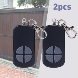 CO-Z 2PCS 433.92MHz Smart Sliding Gate Opener Remote Control Wireless Backup Key