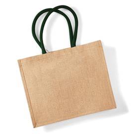 Westford Mill W407 Classic Jute Shopper Bag - Eco-Friendly & Stylish